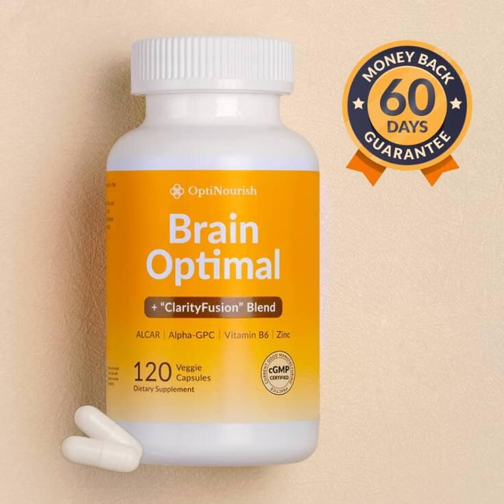 Brain Optimal - OptiNourish supplement for brain health and memory