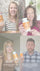 Collage of people holding NAD+ Optimal supplements with text on supplement benefits.